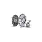 Kit de embreagem disco/plato/atuador ford focus zetec manual 1.8 2000-2004 17 estrias 220mm