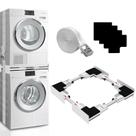 Kit de empilhamento para lavadora e secadora Kiss Core Upgrade Universal