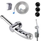 Kit de enema de banho ABSOK para limpeza anal vaginal com mangueira de 1,5 m