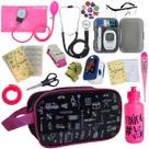 Kit De Enfermagem Completo Medidor Glicose Aparelho Pressao