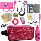 Kit de Enfermagem Premium Aparelho de Pressao Estetoscopio Necessaire Estampada Medidor Glicose Multi Estagio Kit de Enfermagem Premium Aparelho de Pressao Estetoscopio Necessaire Estampada Medidor Glicose Multi Estagio