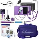 Kit de enfermagem roxo p.a med completo