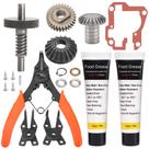 Kit de engrenagens HuthBrother Worm compatível com Whirlpool 5QT e 6QT