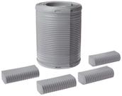 Kit de Envoltura para Soportes Caliber 23056 Rollo de 7,3 m Envoltura de 5 cm Gris Kit de Envoltura para Soportes Caliber 23056 Rollo de 7,3 m Envoltura de 5 cm Gris