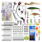 Kit de equipamento de pesca OROOTL Saltwater 212 unidades com caixa de equipamento