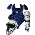 Kit de equipamentos de apanhador Wilson EZ Gear 2.0 Royal S/M