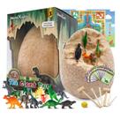 Kit de escavação de ovos de dinossauro DodomagXanadu com brinquedos de dinossauro