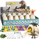 Kit de escavação de ovos de dinossauro KIDS KING para crianças de 3 a 12 anos
