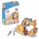 Kit de Escavadeira Pneumática STEM Infistaky Brinquedo Educativo DIY