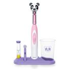 Kit de escova de dentes elétrica infantil Beurer TB10 com tampa de panda