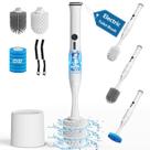 Kit de escova sanitária elétrica Leebein 2025 com 8 cabeças substituíveis