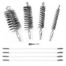 Kit de Escovas de Limpeza Funyfa 50mm em Aço Inoxidável 4 Peças Kit de Escovas de Limpeza Funyfa 50mm em Aço Inoxidável 4 Peças