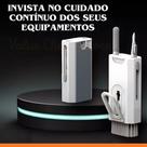 Kit de Escovas de Limpeza Multiuso para Celular Fone de Ouvido Teclado Computador Tablet Esponja de Flocagem Puxador de Teclas