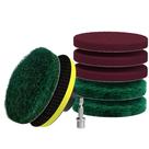 Kit de escovas Drill Scrubber Scrubit Power Scouring Pads