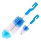 Kit de Escovas para Mamadeira e Bicos Esponja - Azul