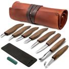 Kit de Escultura em Madeira BeaverCraft Deluxe S18X Jogo com 8 Peças