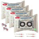 Kit de Esferas para Balanceamento de Pneus Checkered Flag 4x10 oz Cerâmica