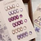 Kit de esmalte de unhas GAOY Cat Eye Gel com ímã de 6 cores 6,5 mL