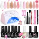 Kit de Esmalte em Gel Beetles UV LED 48W - 6 Cores