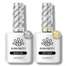 Kit de Esmalte em Gel Born Pretty 15 ml Base e Top Coat
