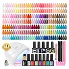 Kit de Esmalte em Gel Phoenixy 71 Peças Luz UV 55 Cores Kit de Esmalte em Gel Phoenixy 71 Peças Luz UV 55 Cores