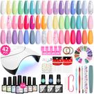 Kit de Esmalte em Gel VANREESA - 24 Cores + Luz UV (42 Unidades) Kit de Esmalte em Gel VANREESA - 24 Cores + Luz UV (42 Unidades)