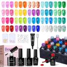 Kit de esmaltes besouros Summer Jelly Gel 20 cores Neon