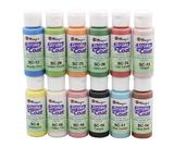 Kit de Esmaltes Cerâmicos Creative Hobbies Mayco 12 Frascos de 59 ml