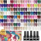 Kit de esmaltes de gel JODSONE 32 cores com luz UV e ferramentas