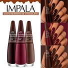 Kit De Esmaltes Impala Nova Coleção Cacau Cheirinho De Chocolate