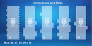 Kit de Espátulas de Efeito 02 para Confeitaria