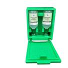 Kit de estação de lavagem de olhos Plum Plus Rinse com solução salina 2x500 ml Kit de estação de lavagem de olhos Plum Plus Rinse com solução salina 2x500 ml