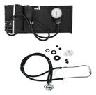 Kit De Estetoscópio Duplo Esfigmomanômetro De Braço Premium Cor Preto Kit De Estetoscópio Duplo Esfigmomanômetro De Braço Premium Cor Preto