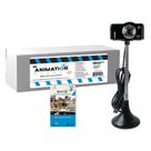 Kit de estúdio de animação HamiltonBuhl STEAM Education com webcam