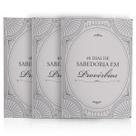 Kit de Evangelismo - 3 livros Palavras de Vida - 40 dias de Sabedoria em Provérbios