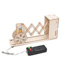 Kit de experimentos científicos STEM com controle remoto de madeira Tel