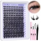 Kit de extensão de cílios ALICE Lash Clusters Wispy 168 unidades 10-18 mm Kit de extensão de cílios ALICE Lash Clusters Wispy 168 unidades 10-18 mm