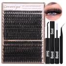 Kit de Extensão de Cílios Geeneiya - Volume Lash Clusters D Curl Kit de Extensão de Cílios Geeneiya - Volume Lash Clusters D Curl