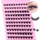 Kit de Extensão de Cílios Houksouml D-Curl com Cachos Fluffy 8-16mm Kit de Extensão de Cílios Houksouml D-Curl com Cachos Fluffy 8-16mm