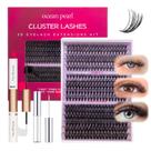 Kit de Extensão de Cílios Ocean Pearl Lash Clusters - 320 Unidades