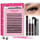 Kit de extensão de cílios PROLASHBEAUTY Wispy Lash Clusters