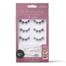 Kit de extensões de cílios FlutterHabit Wink Ready Set com cola
