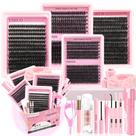 Kit de extensões de cílios postiços YIDUO Lashes Clusters 994 unidades