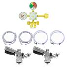 Kit De Extração de Chopp para chopeira de 02 torneiras