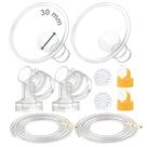 Kit de Extractor de Leche Maymom con Escudos de 30mm, Válvulas y Tubos