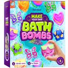 Kit de fabricação de bombas de banho Dan & Darci com 10 bombas de banho para crianças