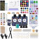 Kit de fabricação de joias KISREL UV Resin Crystal Clear 300g