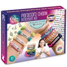 Kit de fabricação de pulseiras Paracord Glittery Garden w/ Charms Girls
