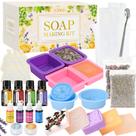 Kit de Fabricação de Sabonete JCOOS para Crianças e Adultos com Base de Sabonete e Molde
