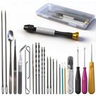 Kit de fabricação de velas DiaWiew com agulhas para pavio e ferramentas Kit de fabricação de velas DiaWiew com agulhas para pavio e ferramentas